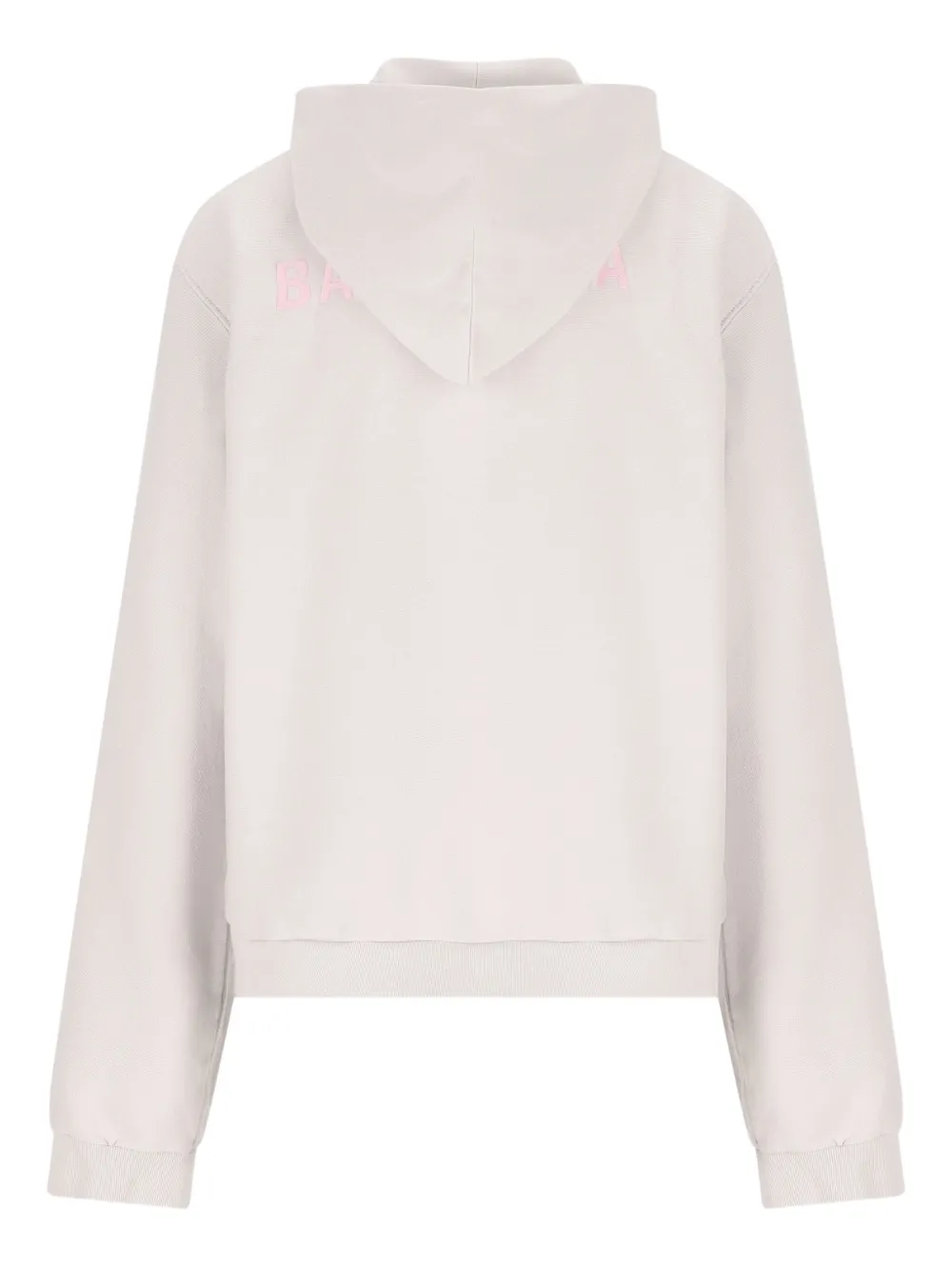 Balenciaga Zip-up Hoodie In Neutral