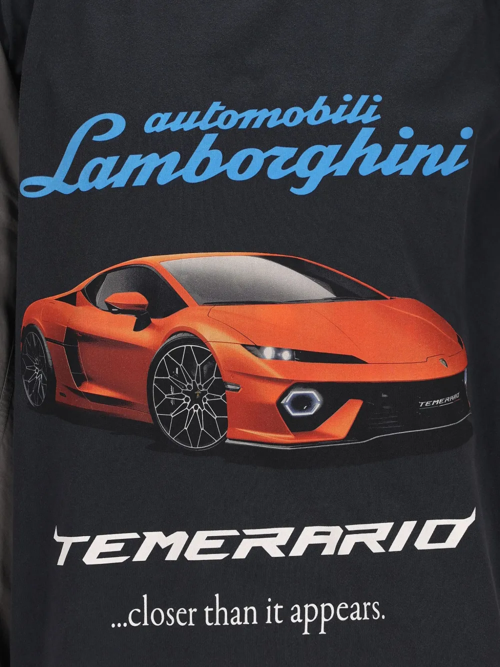 Balenciaga Automobili Lamborghini Shirt In Brown