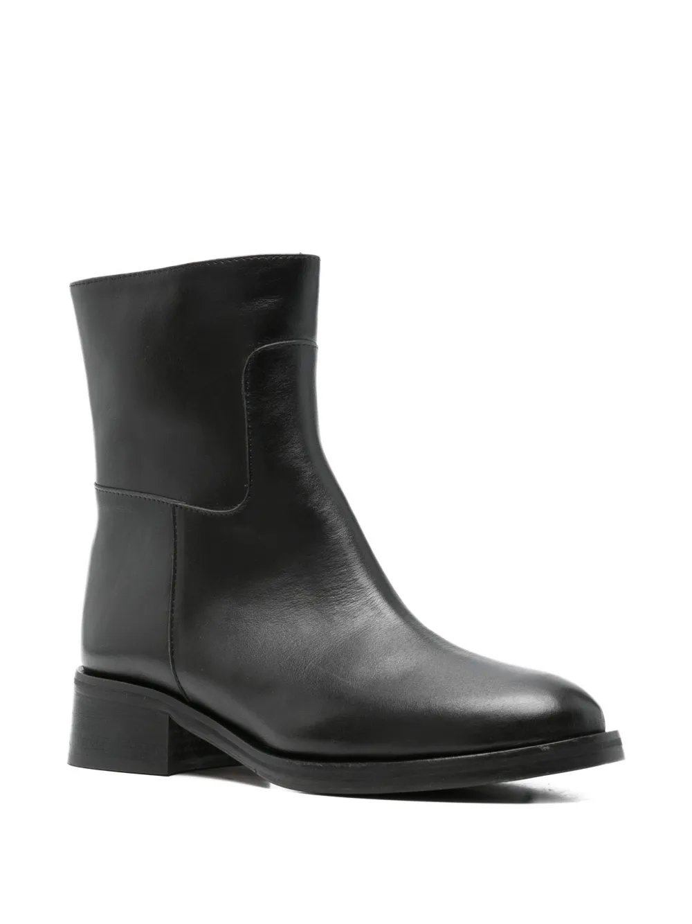 L Arianna Zip-fastening Boots In Black