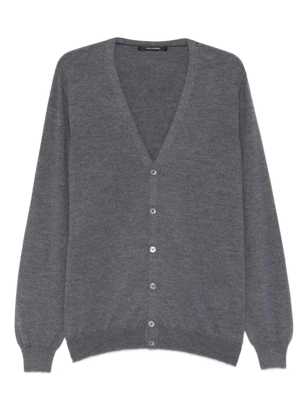 Tagliatore Kieran buttoned cardigan | Grey | Image 1