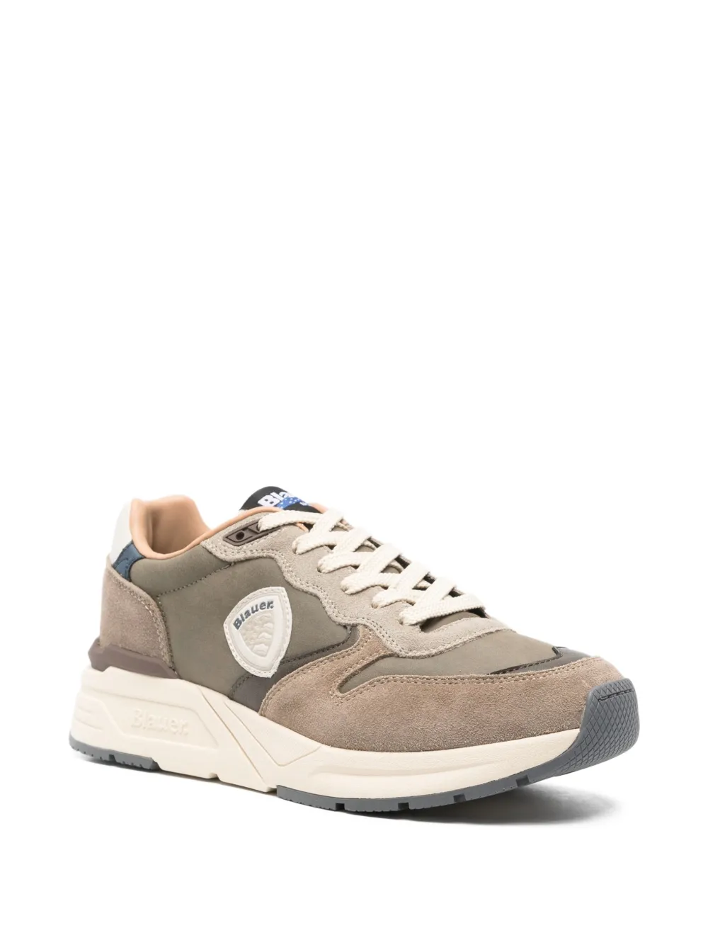 Blauer logo-patch low-top sneakers | Low-Tops | Image 2