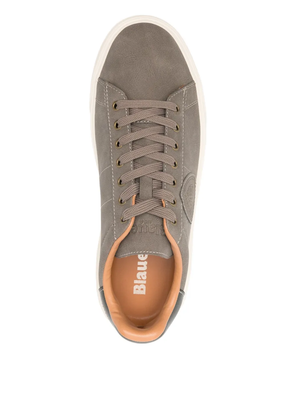 Blauer Logo-patch Low-top Sneakers In Multi