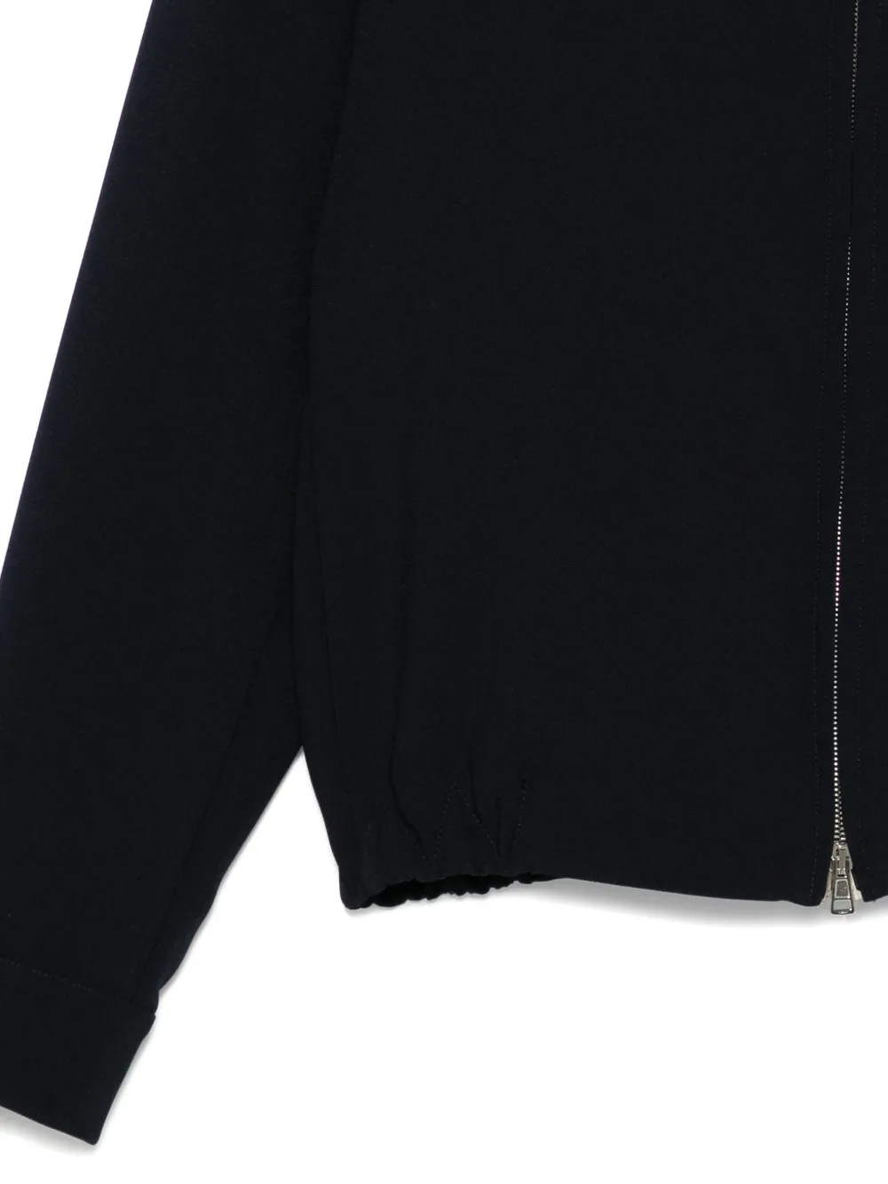 Low Brand Jack met puntkraag en rits Blauw