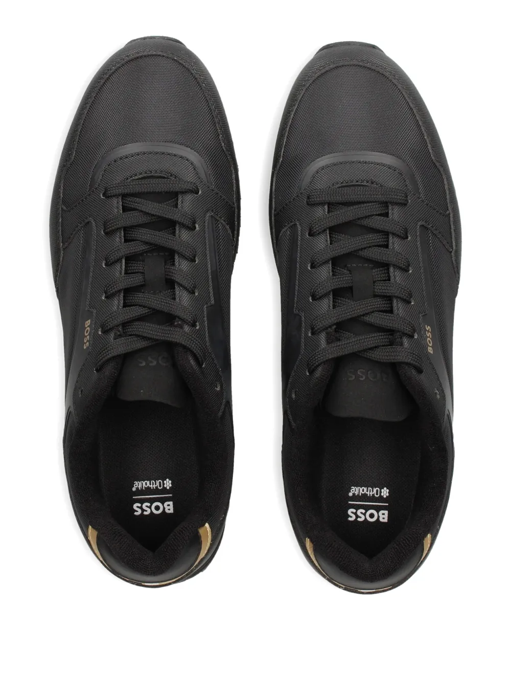 BOSS Parkour sneakers met vlakken Zwart