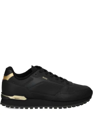 Billionaire crocodile-embossed Leather Sneakers | Black | FARFETCH