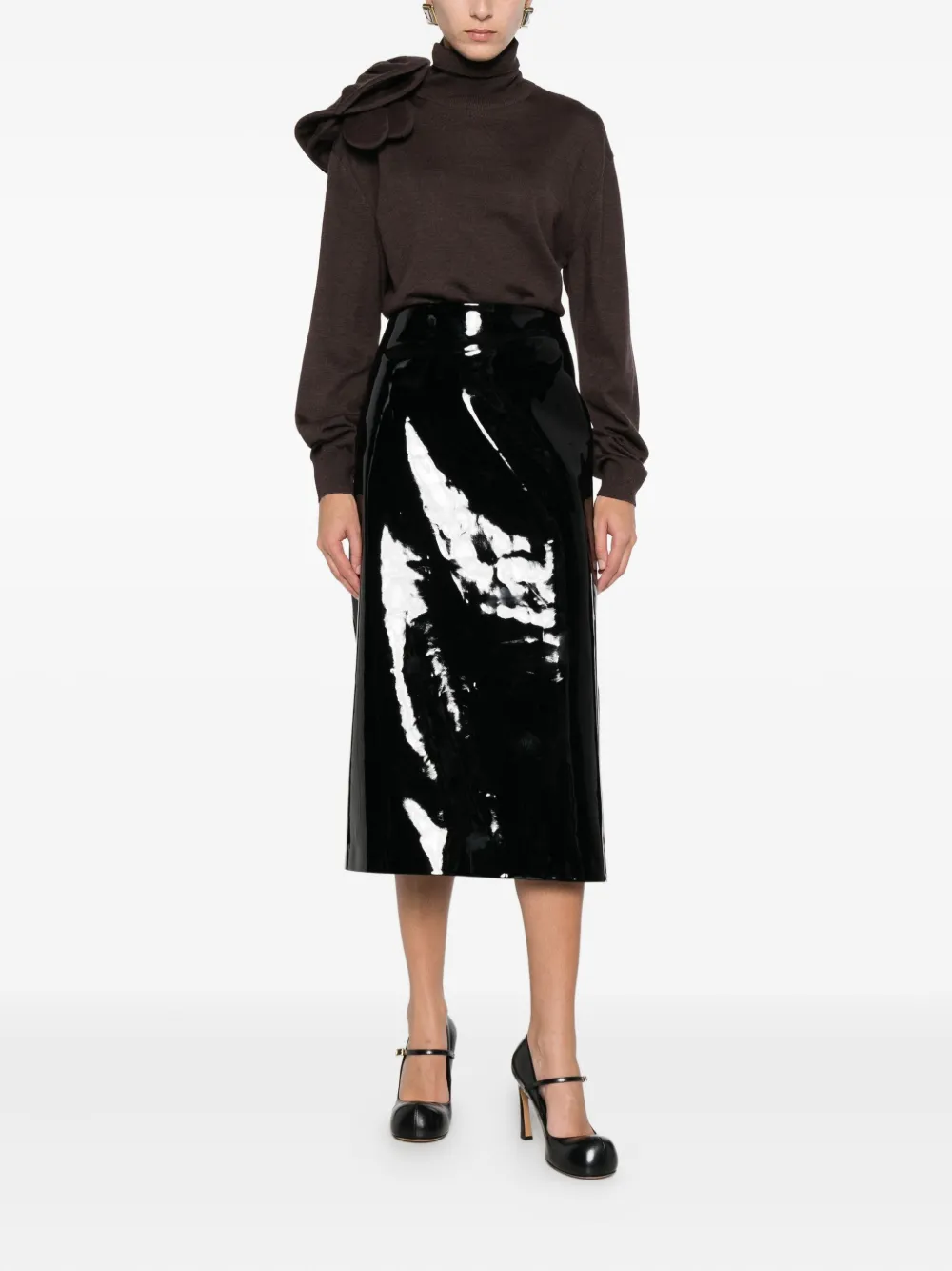 Moschino Coltrui met strikdetail Bruin