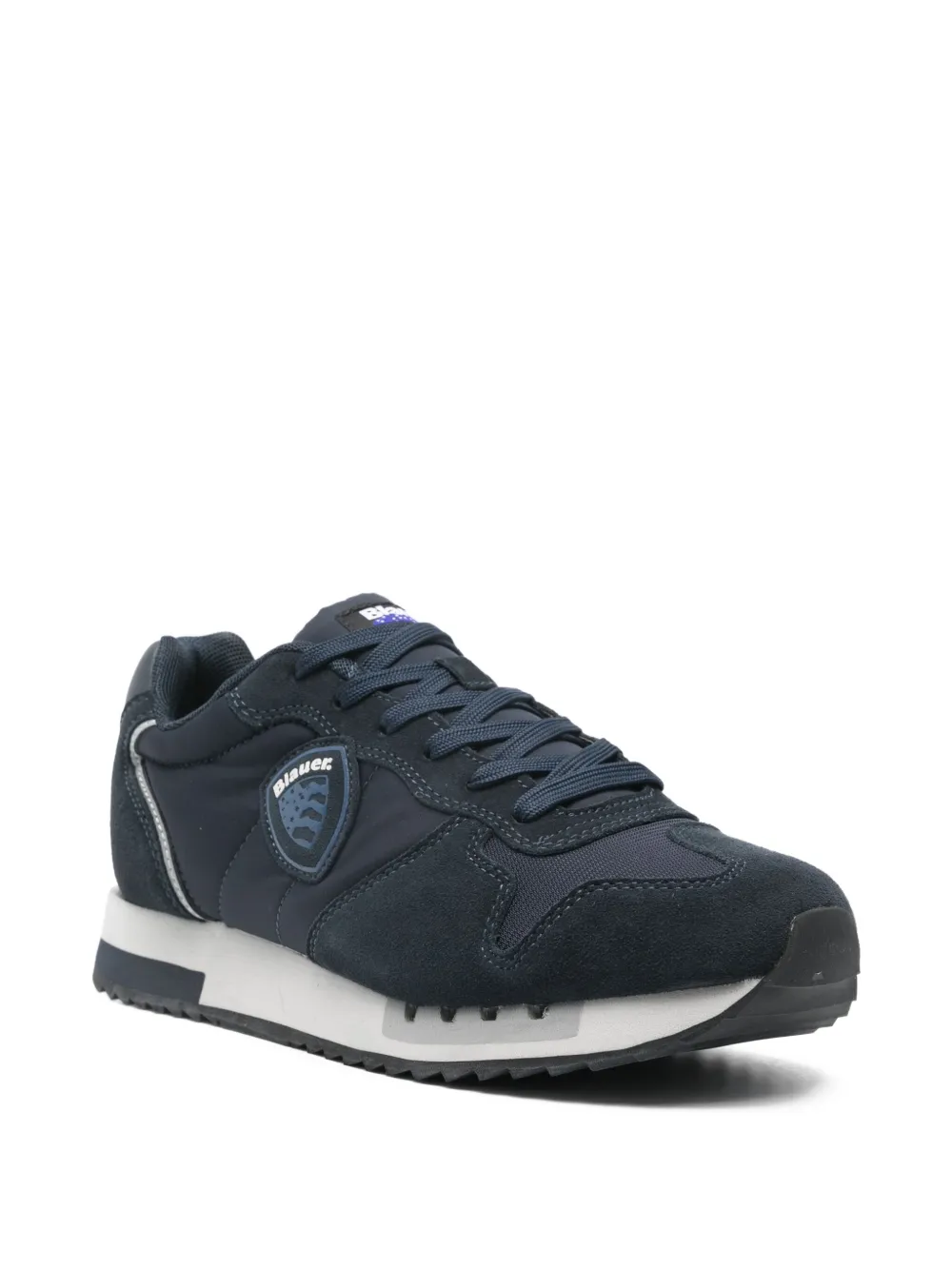 Blauer logo-patch low-top sneakers | Low-Tops | Image 2