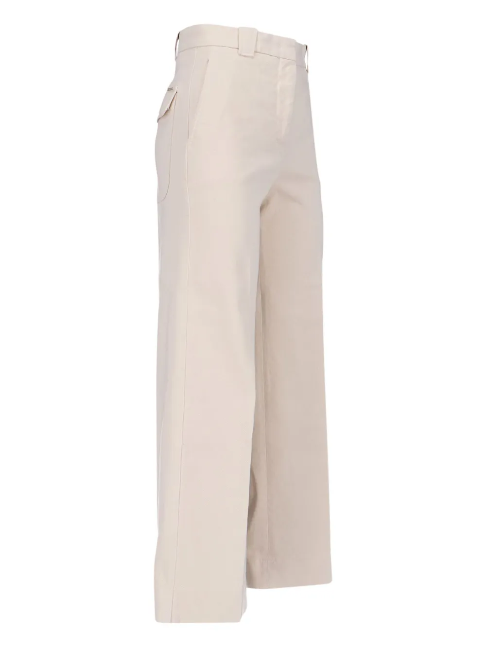 Incotex flap-pocket wide trousers | Straight-Leg Pants | Image 2