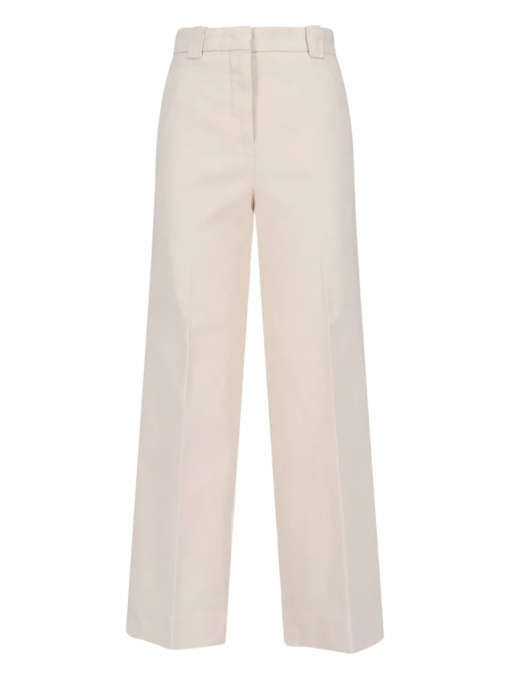 Incotex flap-pocket wide trousers | Neutrals | Image 1