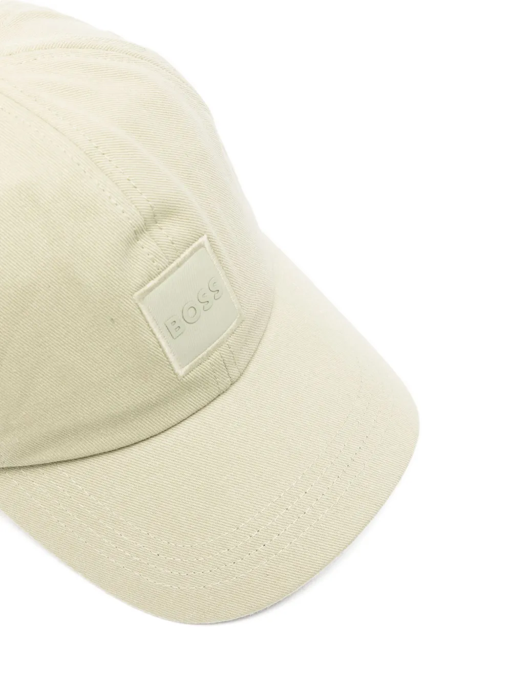 Hugo Boss Logo-patch Cap In Green