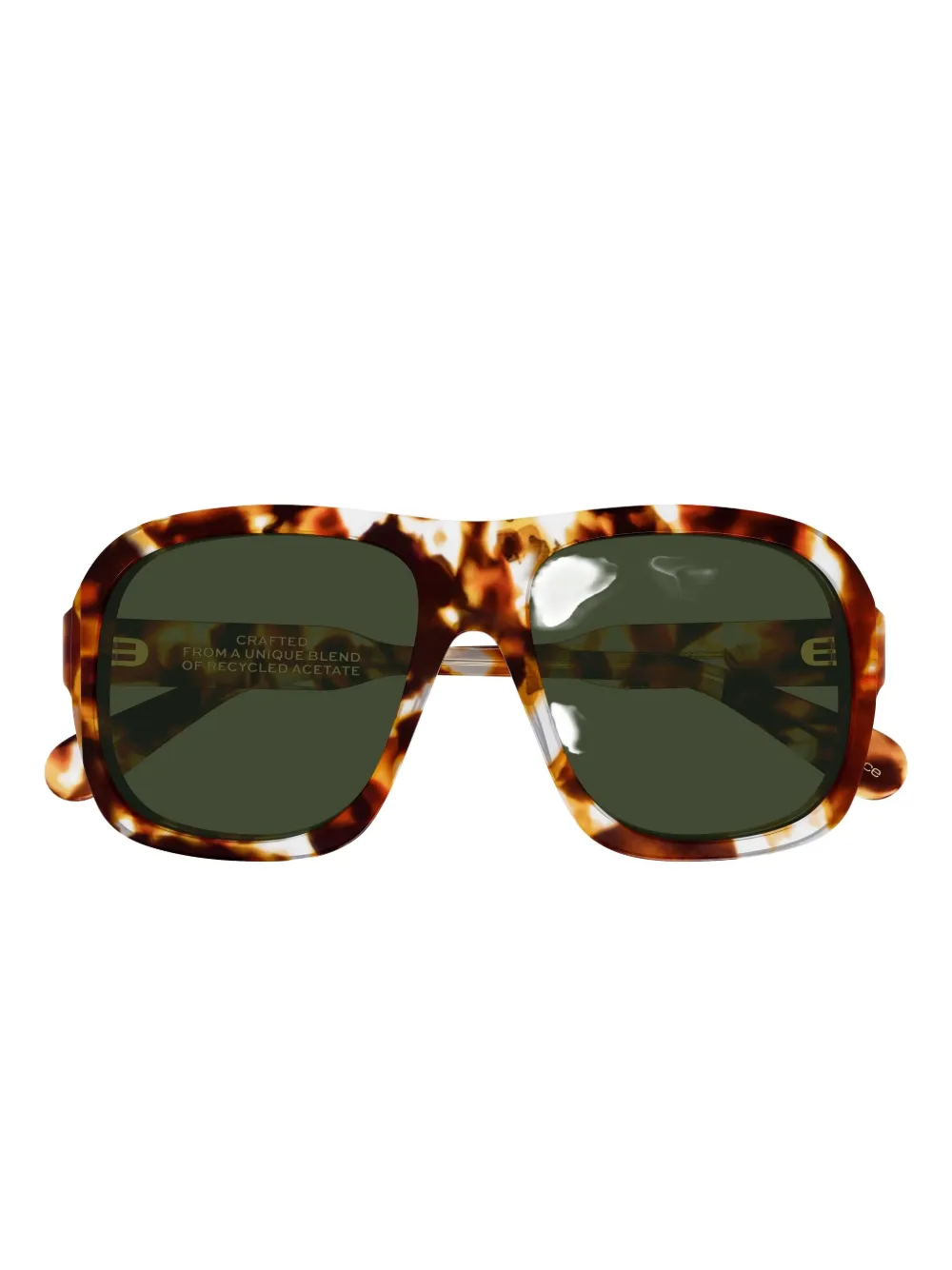 Chloé Eyewear Occhiali da sole geometrici CH0331S - Marrone