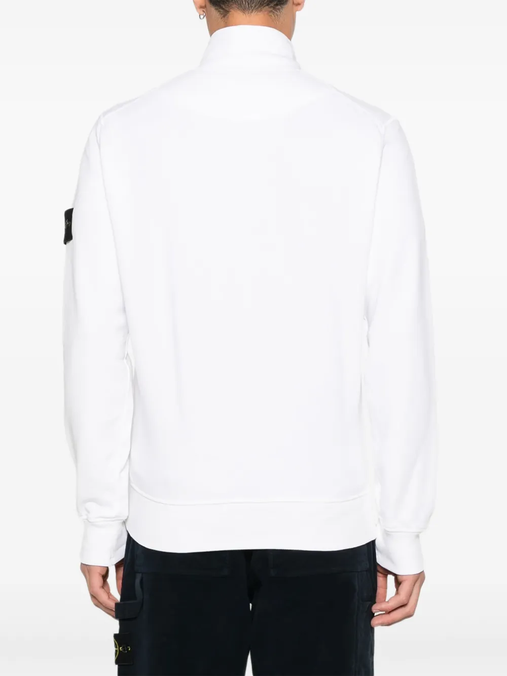 Stone Island Trui met rits Wit