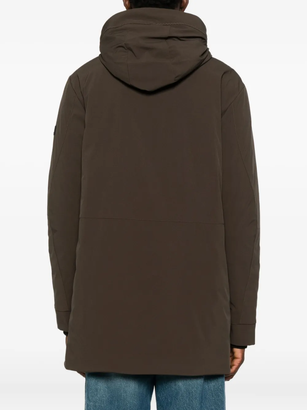 Peuterey Jas met capuchon Bruin