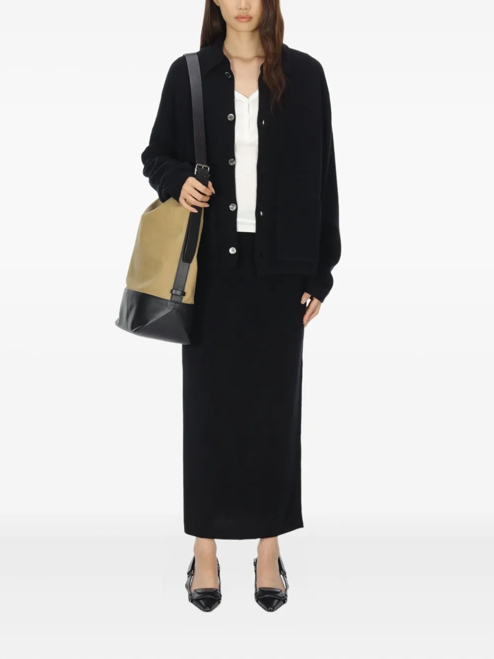 CUDDLEUP cárdigan con cuello tipo polo | Cárdigans | Image 2