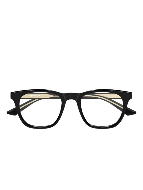 Montblanc square-frame glasses