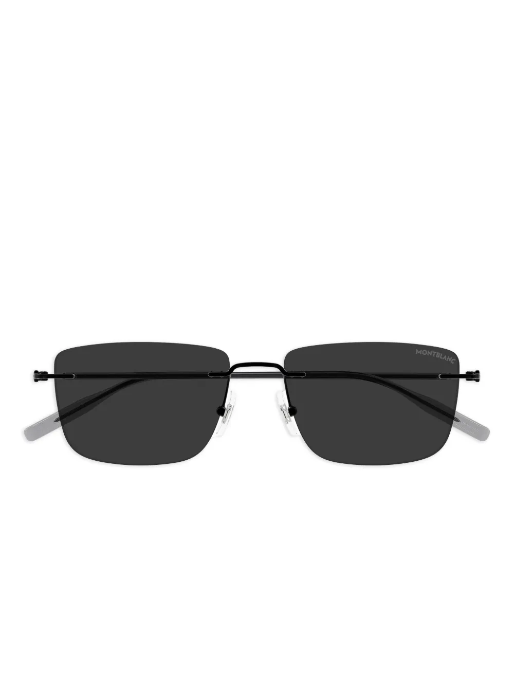 Montblanc square-frame sunglasses | Black | Image 1