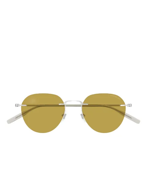 Montblanc round-frame sunglasses