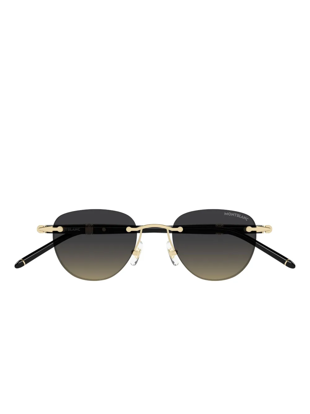 Montblanc navigator-frame sunglasses | Black | Image 1
