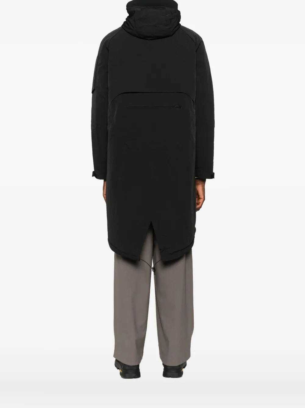 Jg1 Hooded Jacket In Black