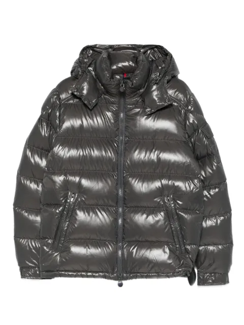 Moncler chamarra con capucha y cierre