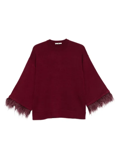 TWINSET suéter con ribete