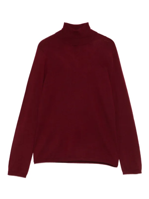 Max Mara /ハイネック ニットセーター M イタリア製 c100 Max Mara タートルネック セーター | レッド | FARFETCH JP