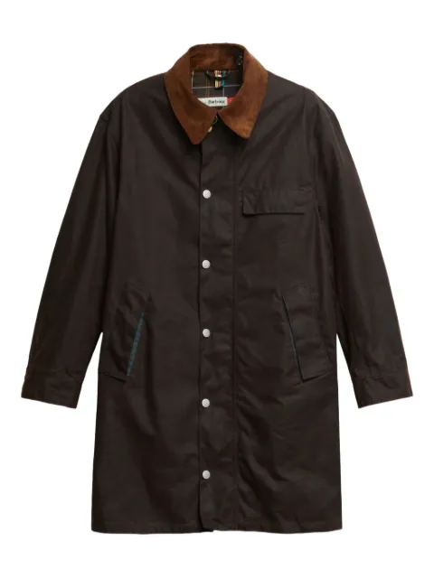 Barbour veste à col en velours côtelé