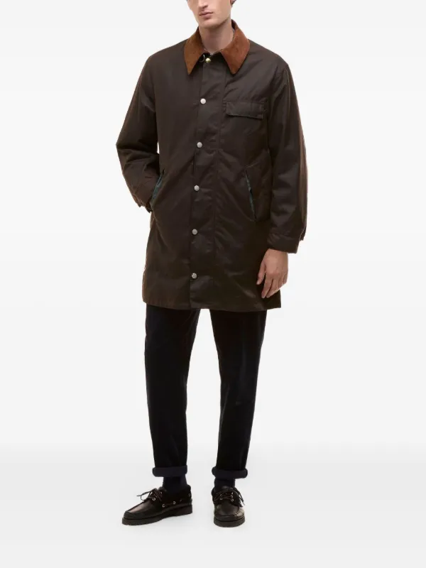 Barbour コーデュロイカラー ジャケット | ブラウン | FARFETCH JP