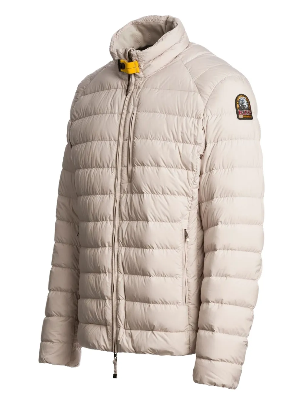 Parajumpers Zip Quilted Jacket In Gray