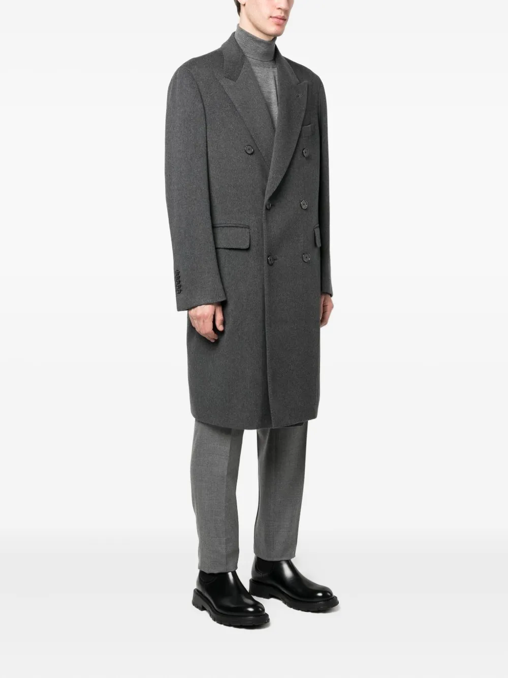 Tagliatore Jas met dubbele rij knopen Grijs