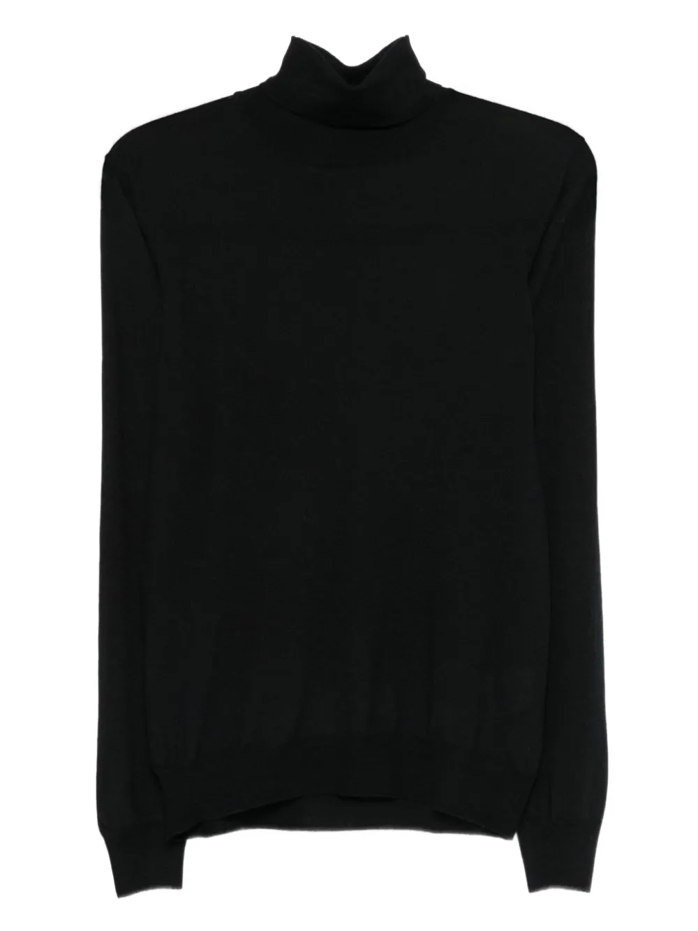Tagliatore roll-neck sweater - Nero