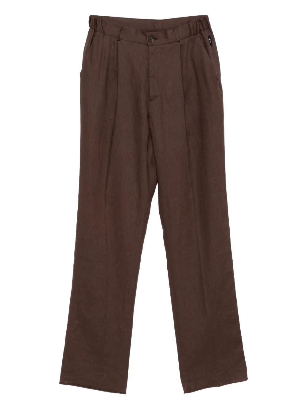 Hevo  Torrecanne pleated trousers | Brown | Image 1