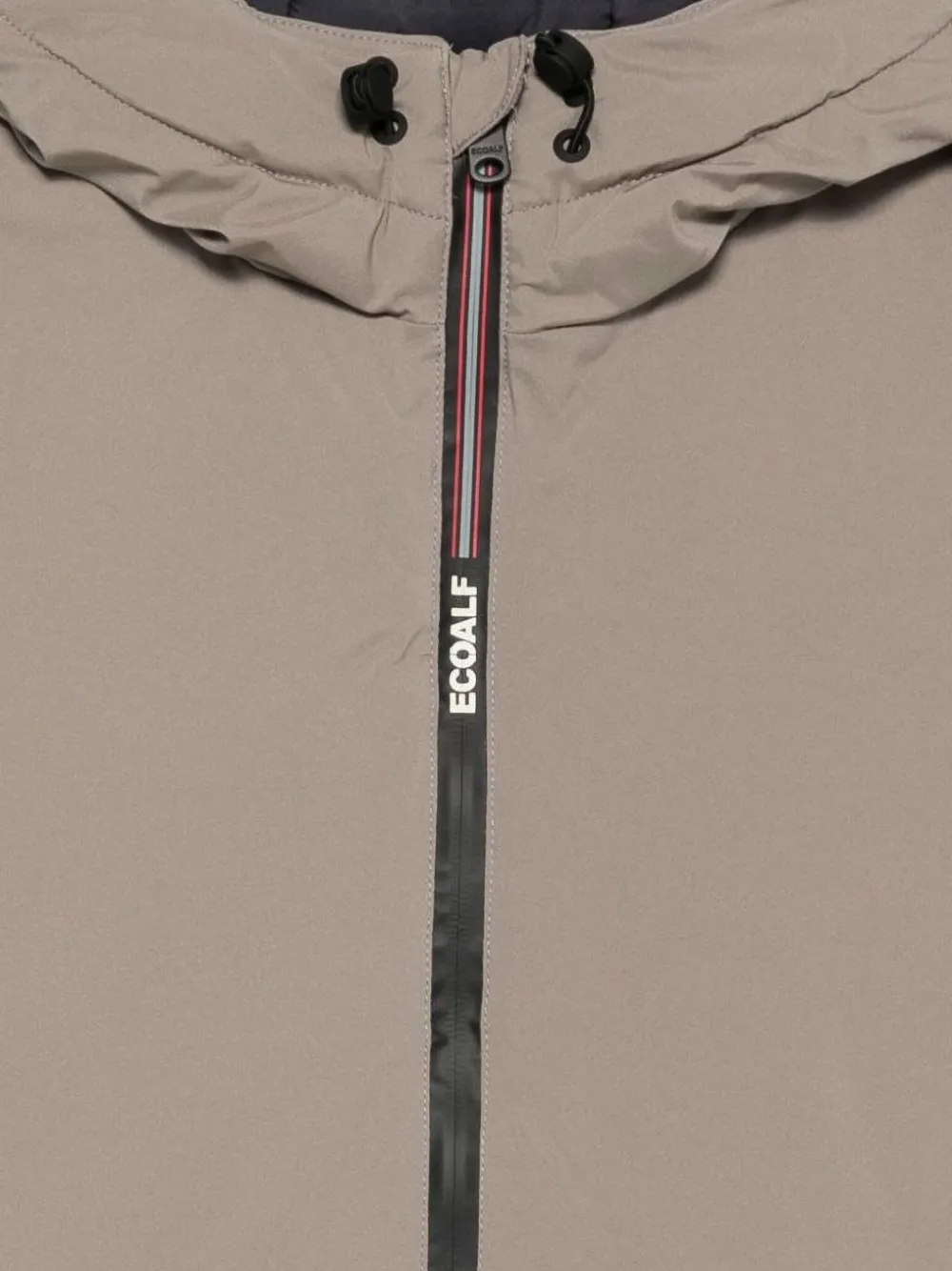 Ecoalf Jack met capuchon Beige