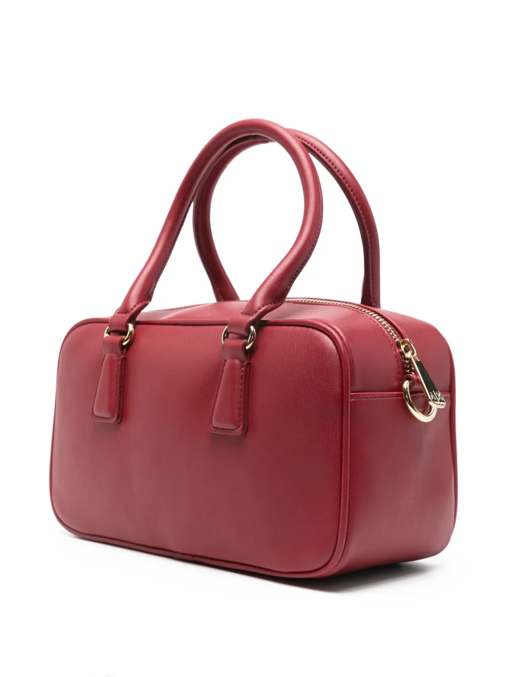 Armani Exchange Shopper met logo-reliëf - Rood