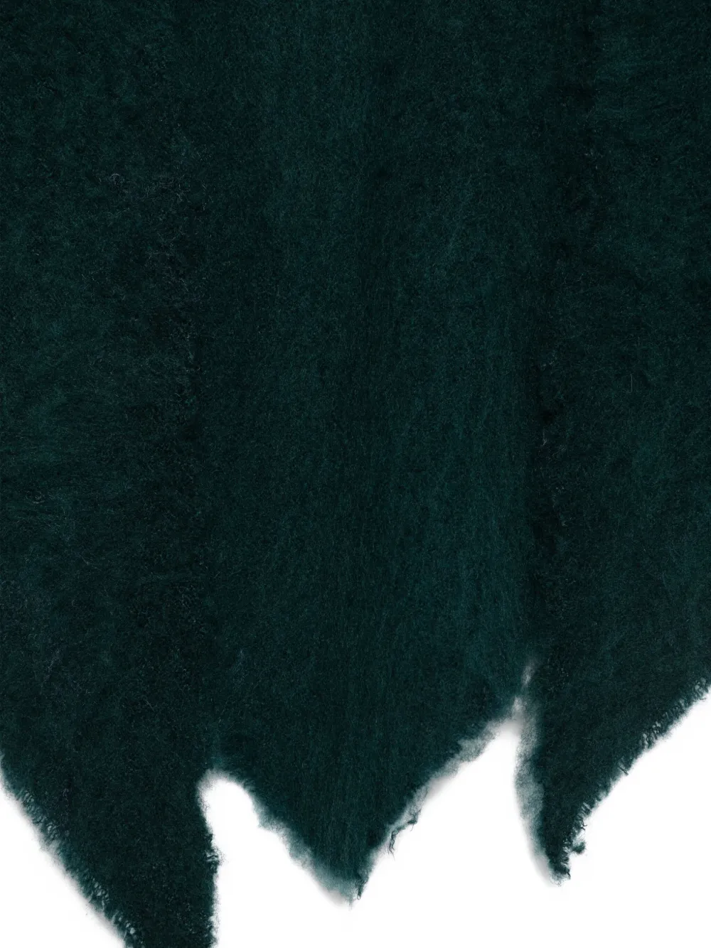 Faliero Sarti Sjaal met franje Groen