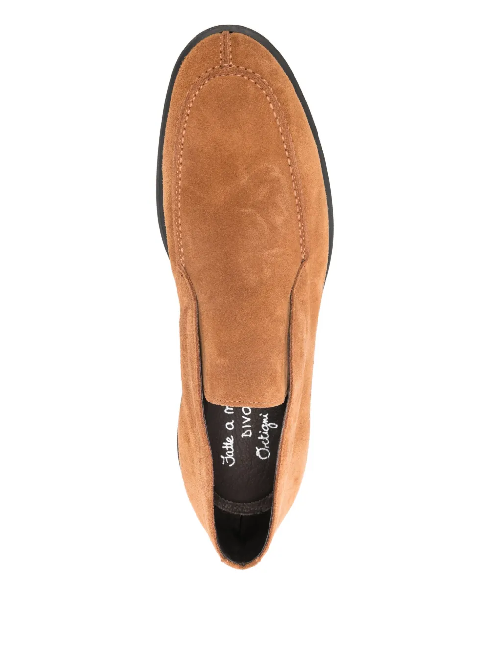 Ortigni Suède loafers Bruin