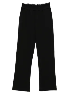 Alexander McQueen センタープレス パンツ | ブラック | FARFETCH JP