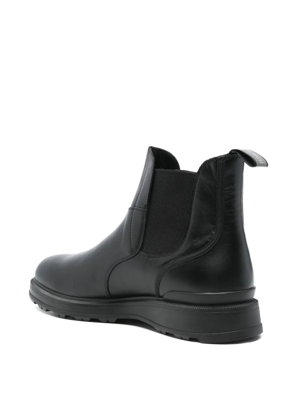 Woolrich Elasticated-panel Boots In Black