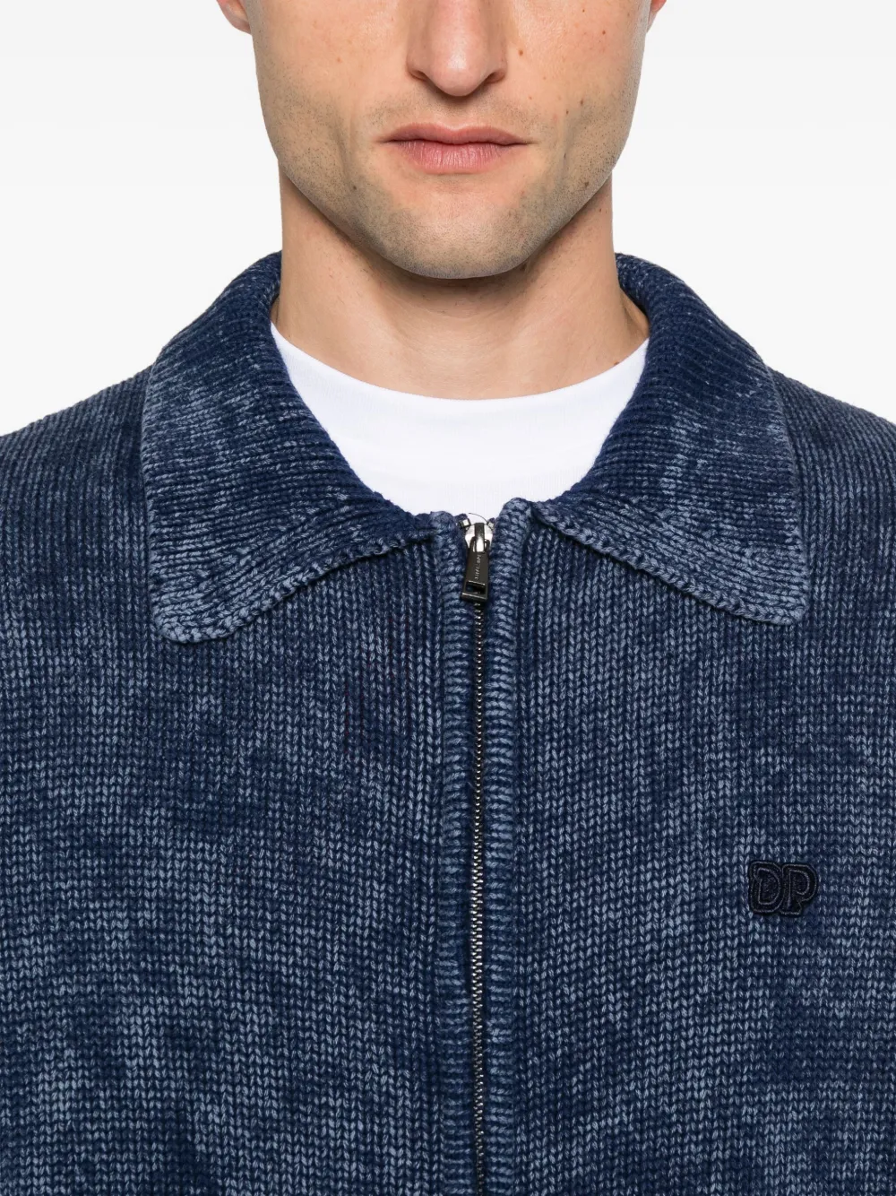 Daily Paper Vest met rits Blauw