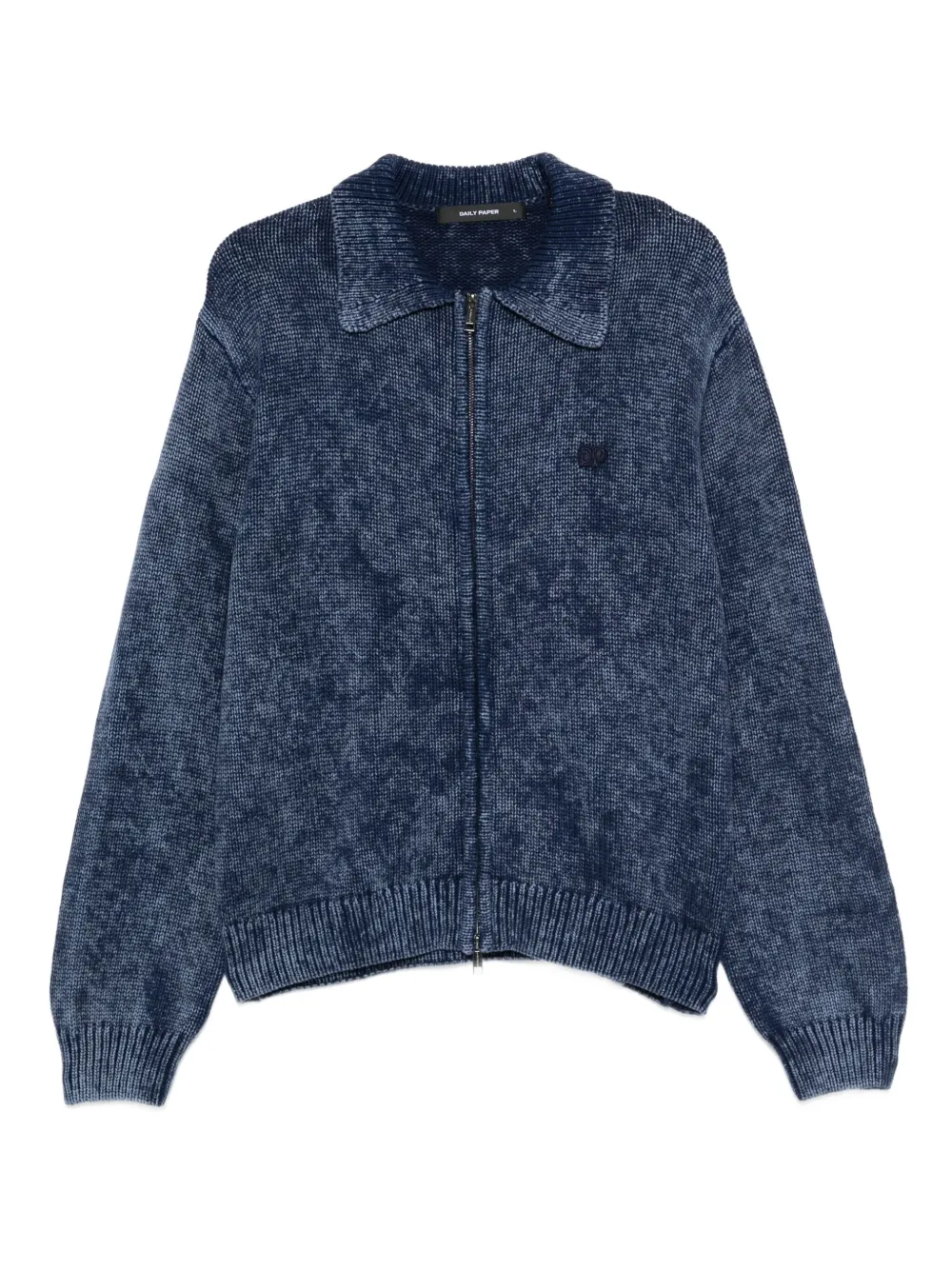 Daily Paper zip-up cardigan | Blue | Image 1