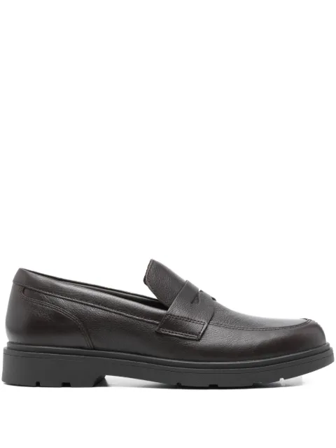 Geox leather loafers