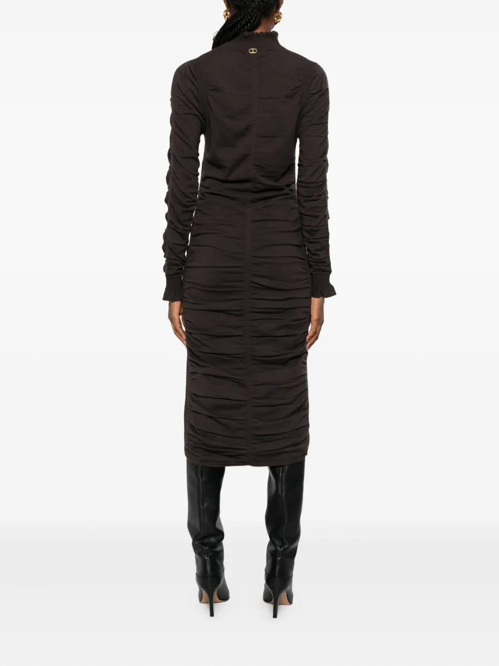 TWINSET 252TT3152 jurk Bruin