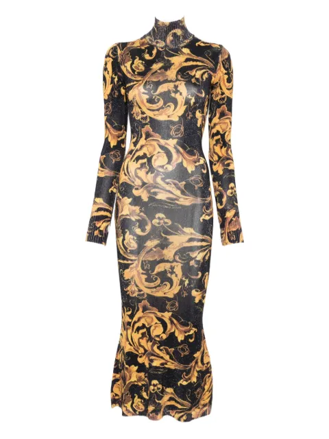 Versace Jeans Couture Barocco-print dress