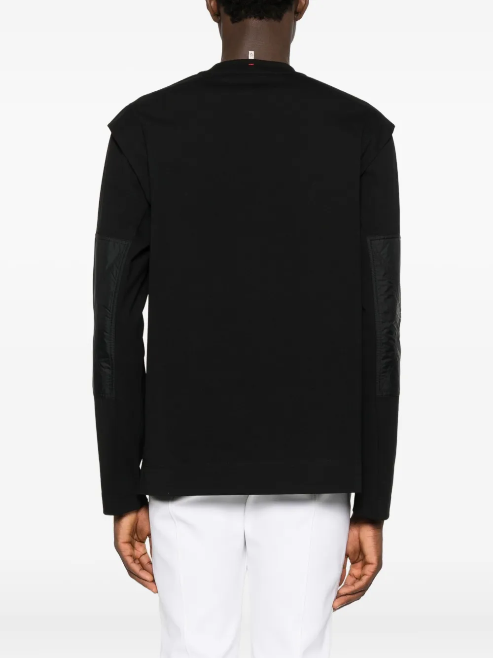 Moncler Logo-patch T-shirt In Black