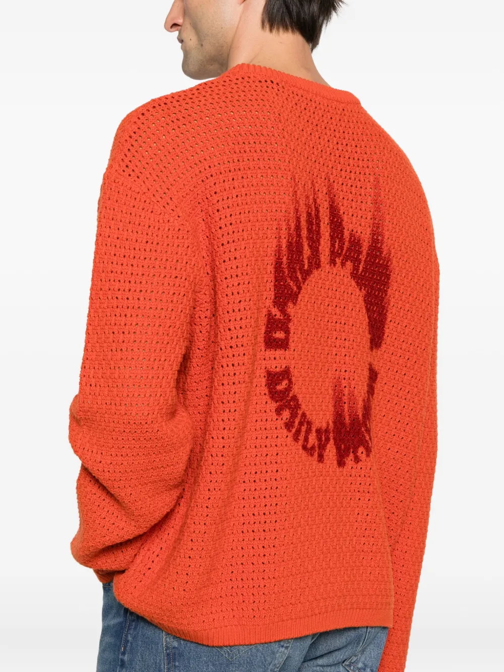Daily Paper Gebreide trui Oranje
