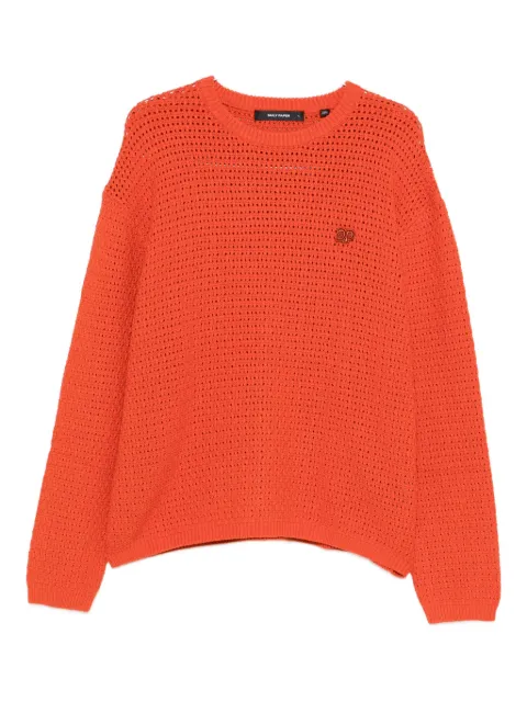 Daily Paper pointelle-knit jumper