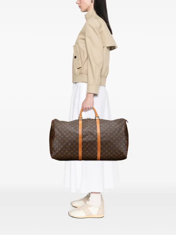 Louis Vuitton Pre-Owned 1993 モノグラム キーポル 60 ボストンバッグ