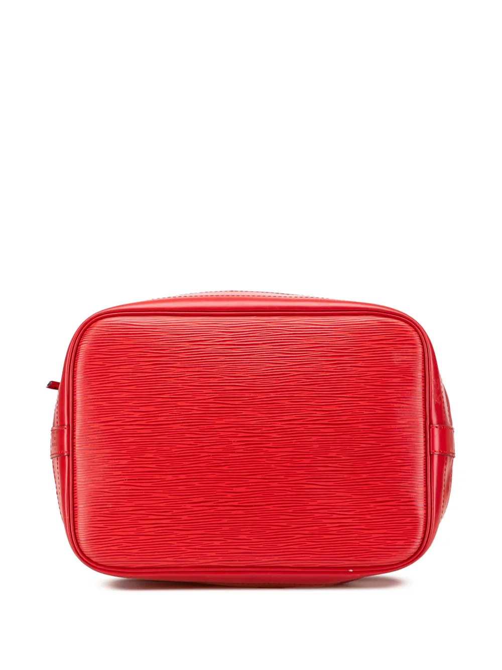 Pre-owned Louis Vuitton 1995 Epi Noe Gm Bucket Bag In Red