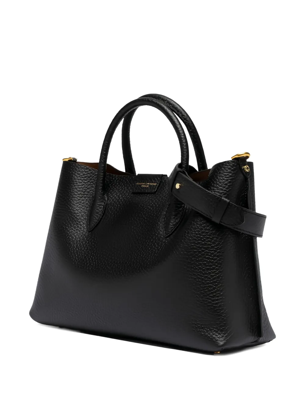 GIANNI CHIARINI Leren shopper Zwart