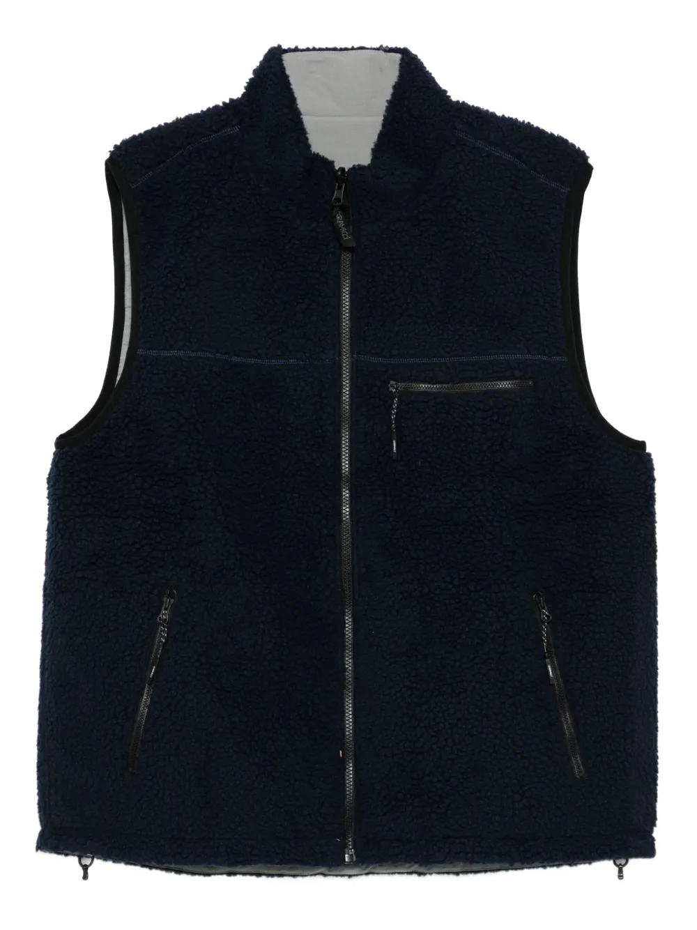 Gramicci ジップアップジレ - ブラック